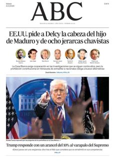 TRUMPRESPONDE CONUNARANCEL DEL 10% AL VARAPALO DEL SUPREMO