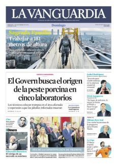 SAGRADA FAMÍLIA TRABAJAR A 151 METROS DE ALTURA