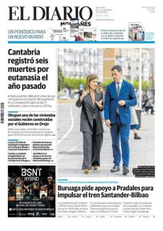 BURUAGA PIDE APOYO A PRADALES PARA IMPULSAR EL TREN SANTANDER-BILBAO