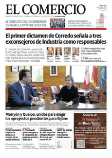 MORIYÓN Y QUEIPO, UNIDOS PARA EXIGIR LOS «PROYECTOS PENDIENTES PARA GIJÓN»