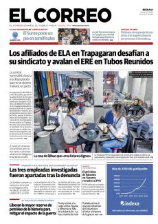 LOS AFILIADOS DE ELA EN TRAPAGARAN DESAFÍAN A SU SINDICATO Y AVALAN EL ERE EN TUBOS REUNIDOS