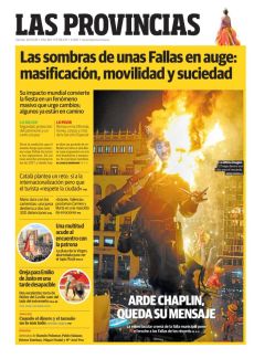 ARDE CHAPLIN, QUEDA SU MENSAJE