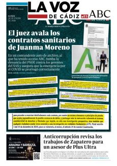 EL JUEZ AVALA LOS CONTRATOS SANITARIOS DE JUANMA MORENO