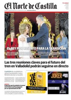 EL REY PIDE RESPETO PARA LA TRANSICIÓN