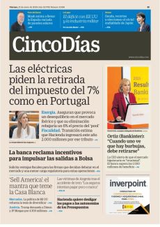 LAS ELÉCTRICAS PIDEN LA RETIRADA DEL IMPUESTO DEL 7% COMO EN PORTUGAL
