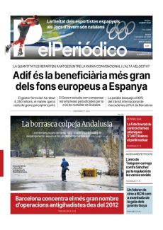 ADIF ÉS LA BENEFICIÀRIA MÉS GRAN DELS FONS EUROPEUS A ESPANYA