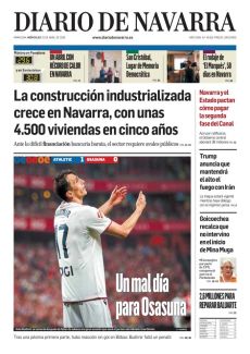 UN MAL DÍA PARA OSASUNA