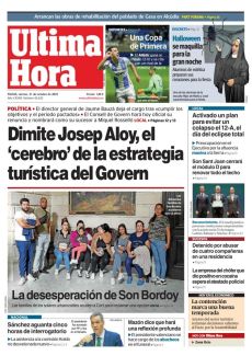 DIMITE JOSEP ALOY, EL ‘CEREBRO’ DE LA ESTRATEGIA TURÍSTICA DEL GOVERN