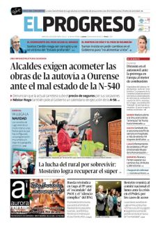 ALCALDES EXIGEN ACOMETER LAS OBRAS DE LA AUTOVÍA A OURENSE ANTE EL MAL ESTADO DE LA N-540
