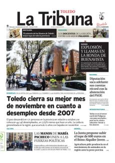 TOLEDO CIERRA SU MEJOR MES DE NOVIEMBRE EN CUANTO A DESEMPLEO DESDE 2007