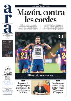 EL BARÇA ES TREU UN PES DE SOBRE