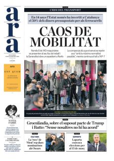 EN 14 ANYS L’ESTAT NOMÉS HA INVERTIT A CATALUNYA EL 50% DELS DINERS PRESSUPOSTATS PER ALS FERROCARRILS