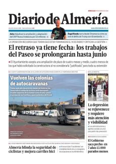 8 LA COSTA ALMERIENSE RECIBE UN ALUVIÓN DE AUTOCARAVANAS DURANTE LA TEMPORADA MÁS FRÍA VUELVEN LAS COLONIAS DE AUTOCARAVANAS