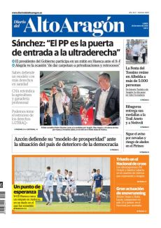 SÁNCHEZ: “EL PP ES LA PUERTA DE ENTRADA A LA ULTRADERECHA”