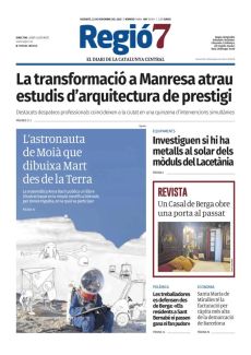 LA TRANSFORMACIÓ A MANRESA ATRAU ESTUDIS D’ARQUITECTURA DE PRESTIGI