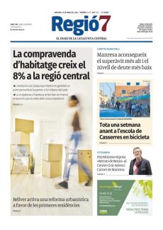 LA COMPRAVENDA D’HABITATGE CREIX EL 8% A LA REGIÓ CENTRAL