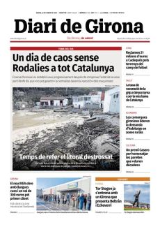 UN DIA DE CAOS SENSE RODALIES A TOT CATALUNYA TEMPS DE REFER EL LITORAL DESTROSSAT