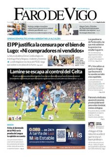 LAMINE SE ESCAPA AL CONTROL DEL CELTA