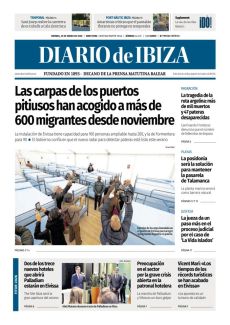 LAS CARPAS DE LOS PUERTOS PITIUSOS HAN ACOGIDO A MÁS DE 600 MIGRANTES DESDE NOVIEMBRE