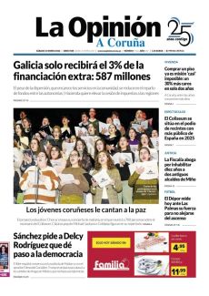 LOS JÓVENES CORUÑESES LE CANTAN A LA PAZ